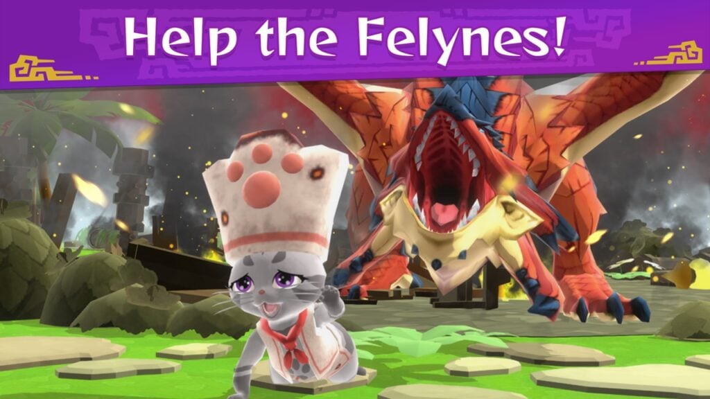 Monster Hunter Puzzle：Candy Crush遇到Palicoes和Monsters！