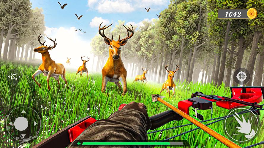 Animal Archery Hunting Games Ảnh chụp màn hình 4