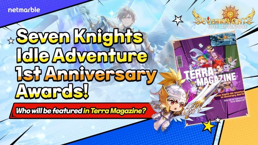 Vier 1 jaar van Seven Knights Idle Adventure met nieuwe evenementen en helden!