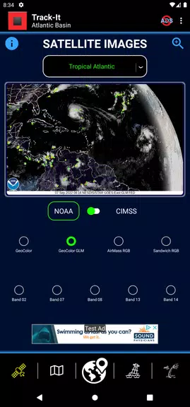 Track-It Hurricane Tracker Captura de tela 3