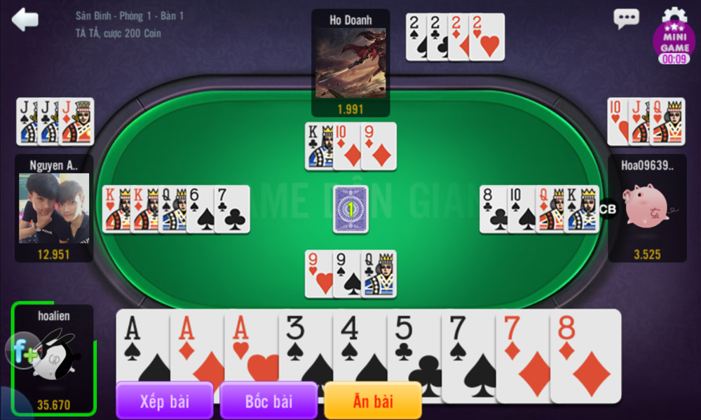 Game Bai BigA ဖန်သားပြင်ဓာတ်ပုံ 2