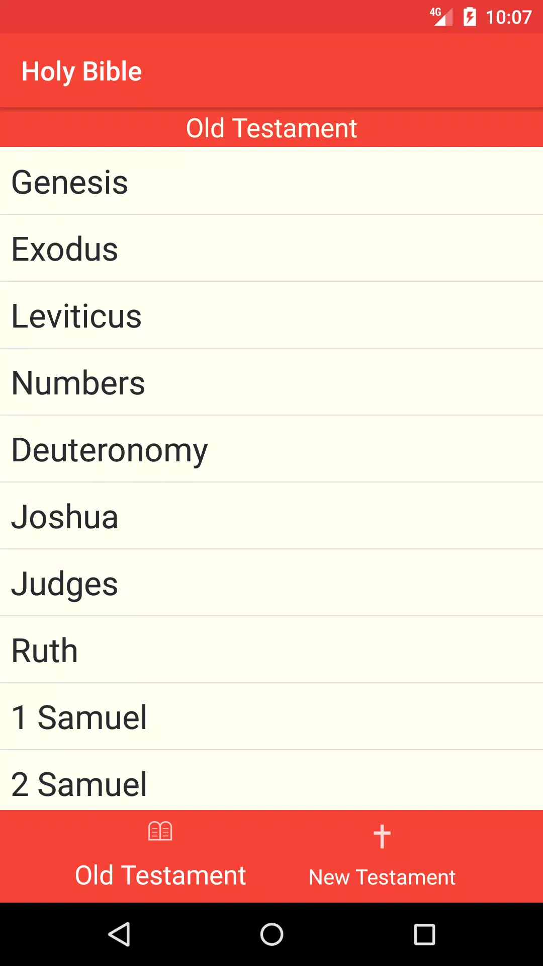 Holy Bible स्क्रीनशॉट 2