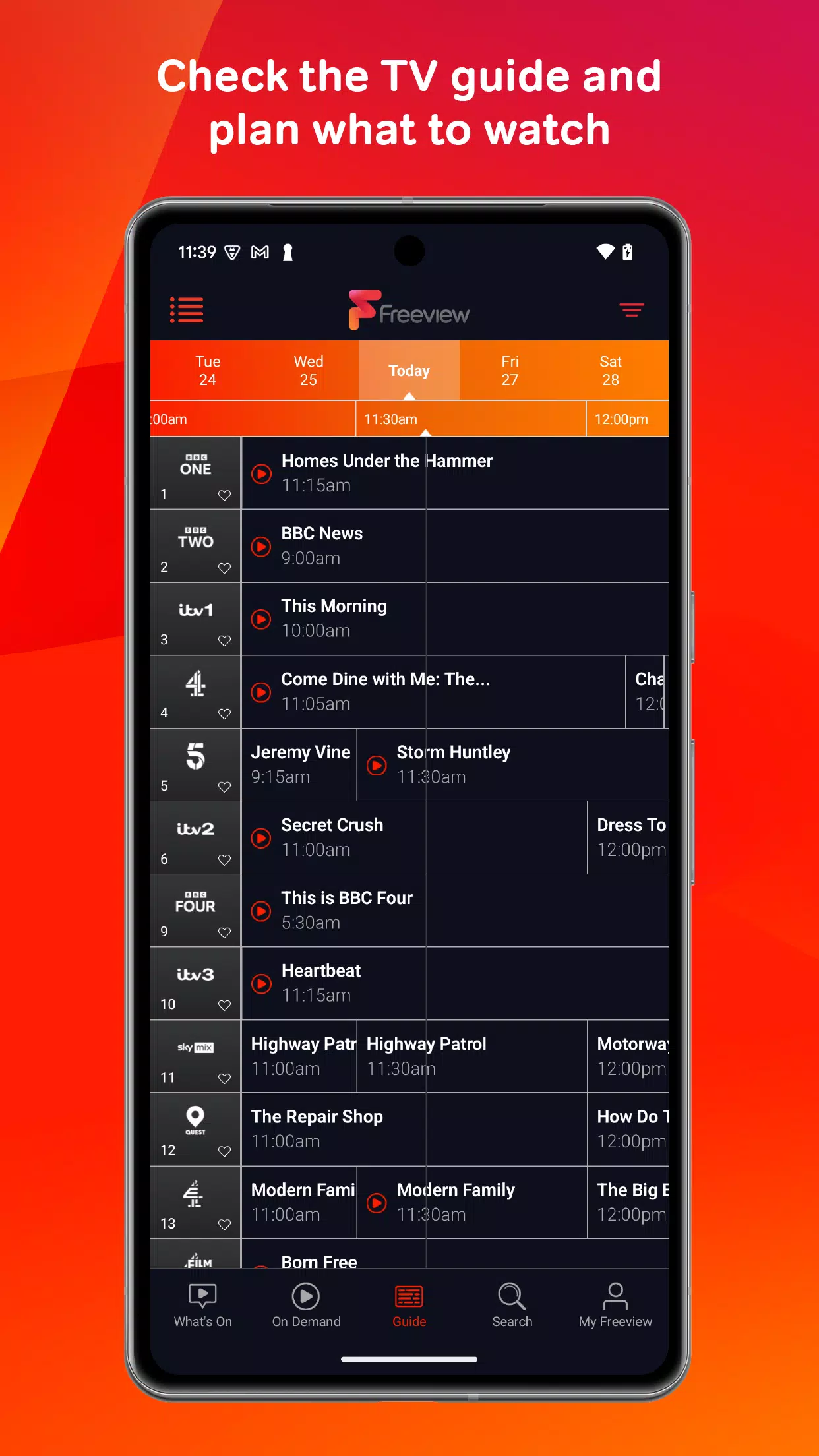 Freeview Screenshot 3