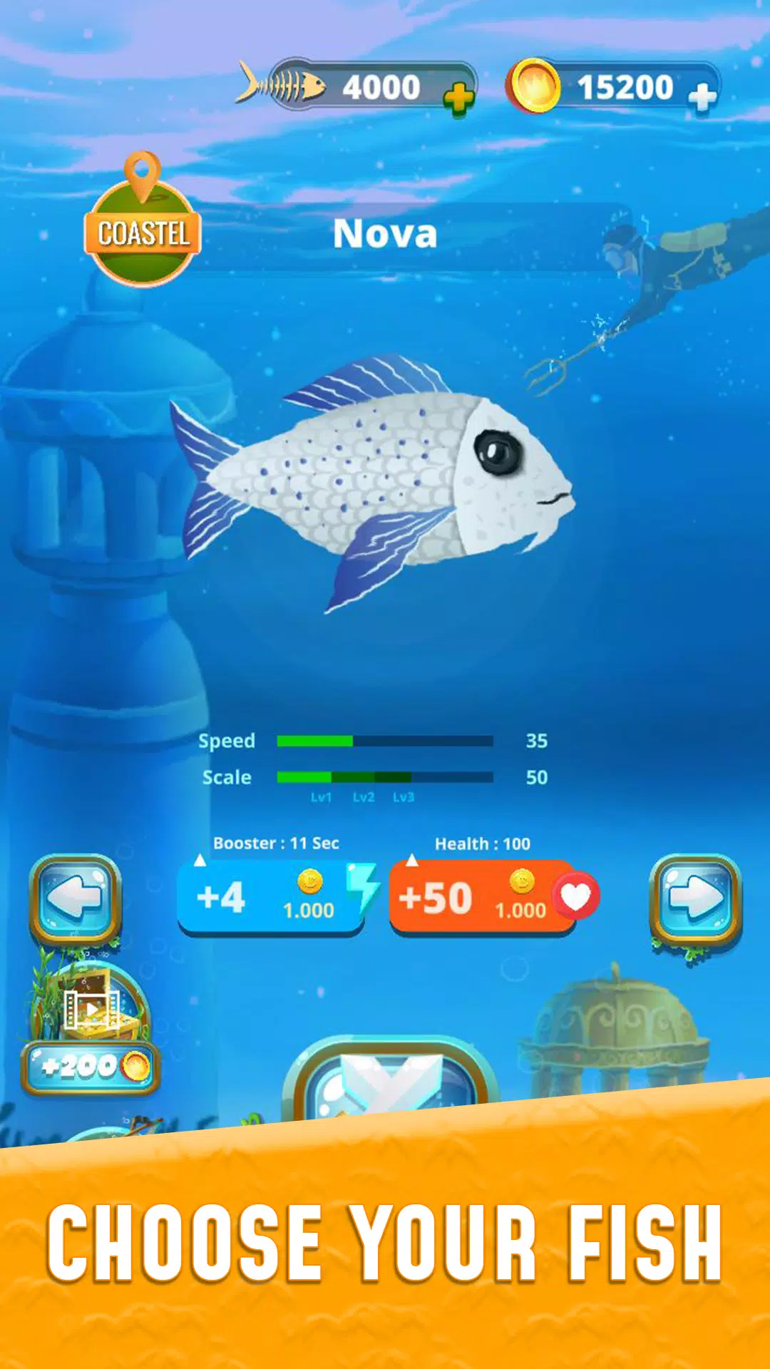Grow Fish.io : Fish Hunter應用截圖第3張