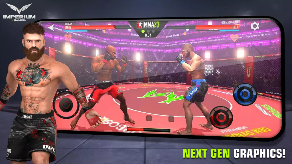 MMA - Fighting Clash 23應用截圖第4張