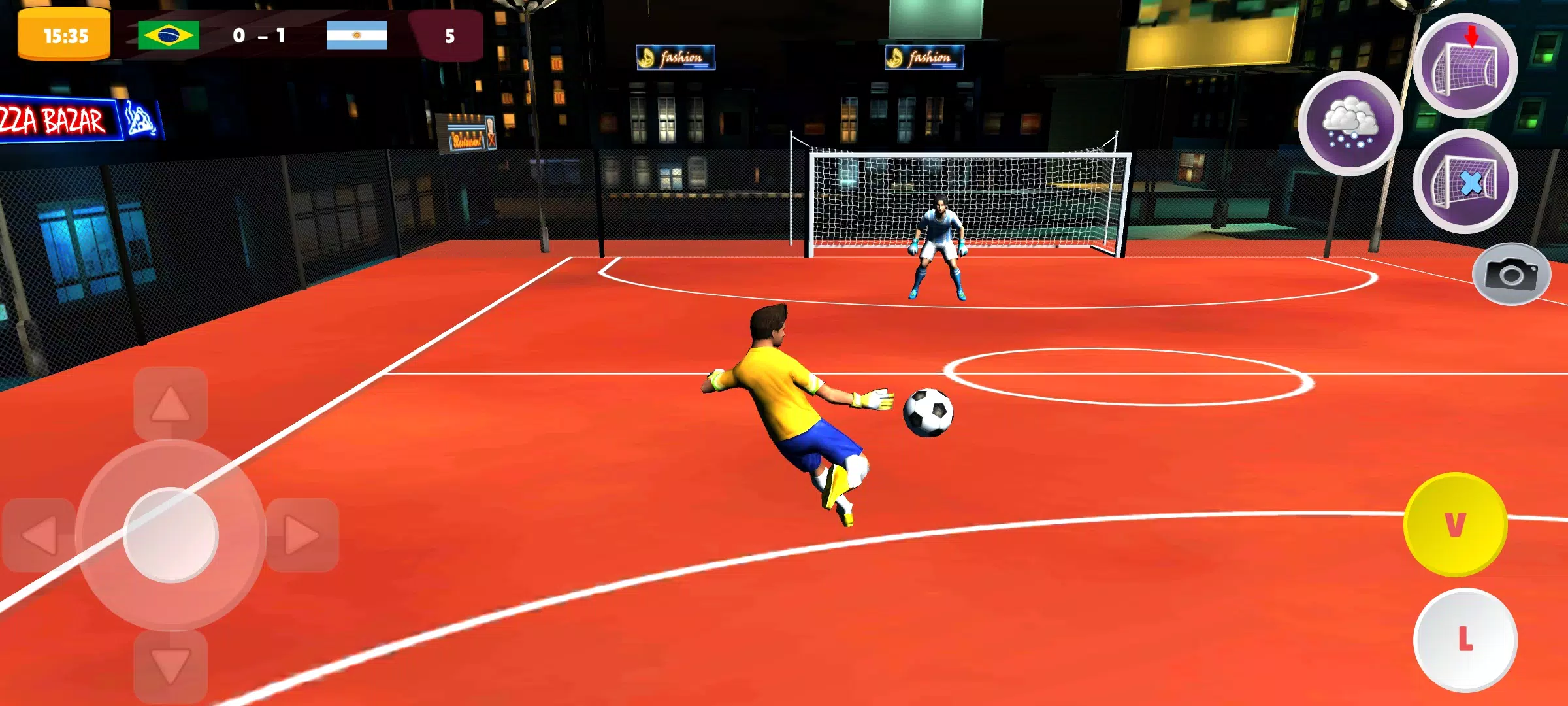 Goalie Wars Football Street Tangkapan skrin 2