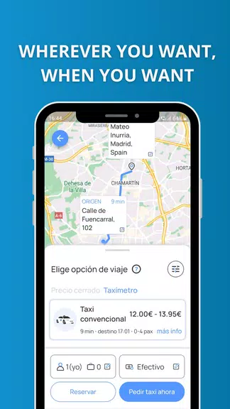 PideTaxi - Taxi in Spain ภาพหน้าจอ 3