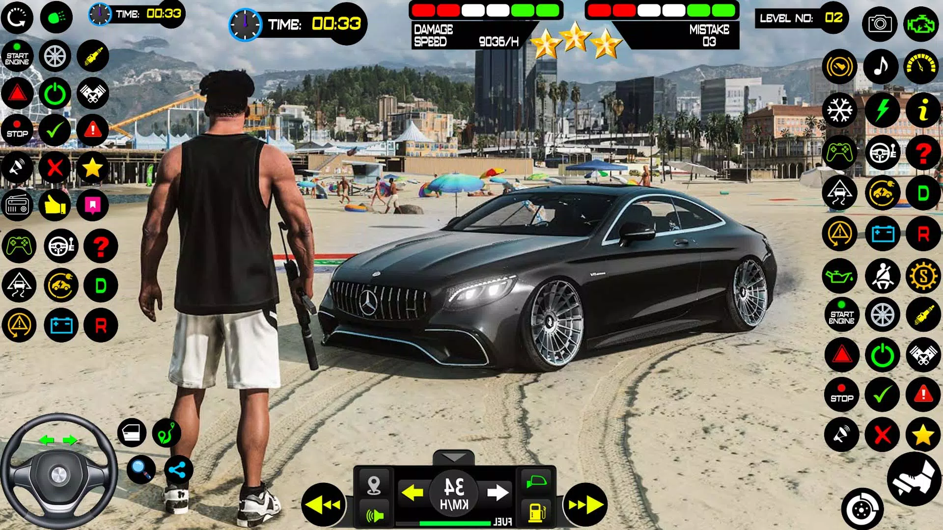 Car Games 2023: School Driving ภาพหน้าจอ 1