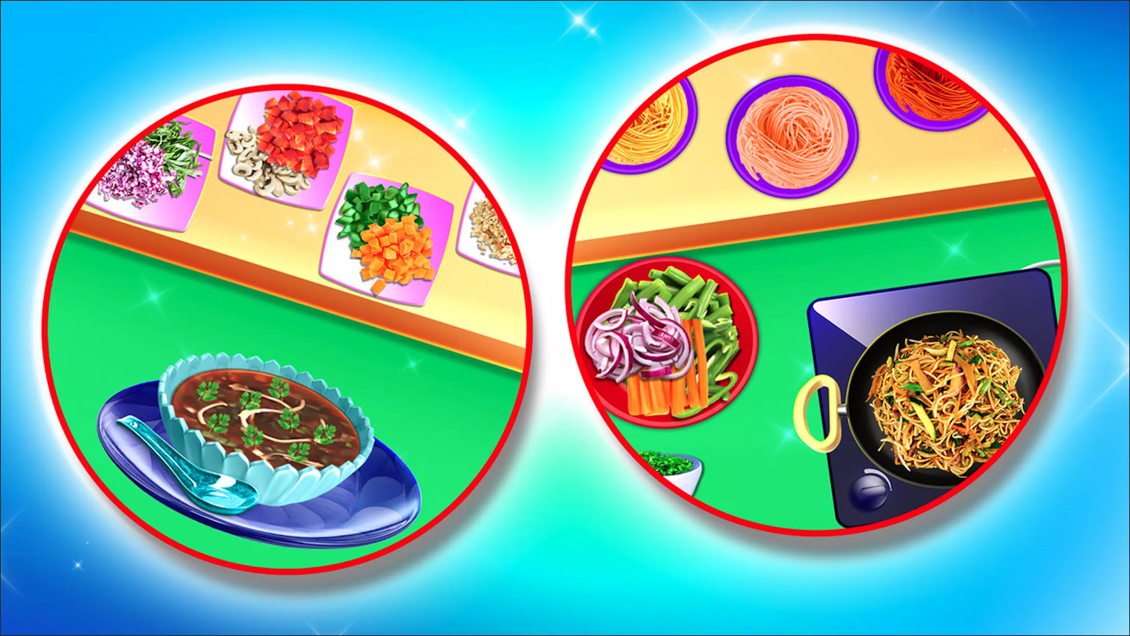 Lunar Chinese Food Maker Game Captura de tela 3