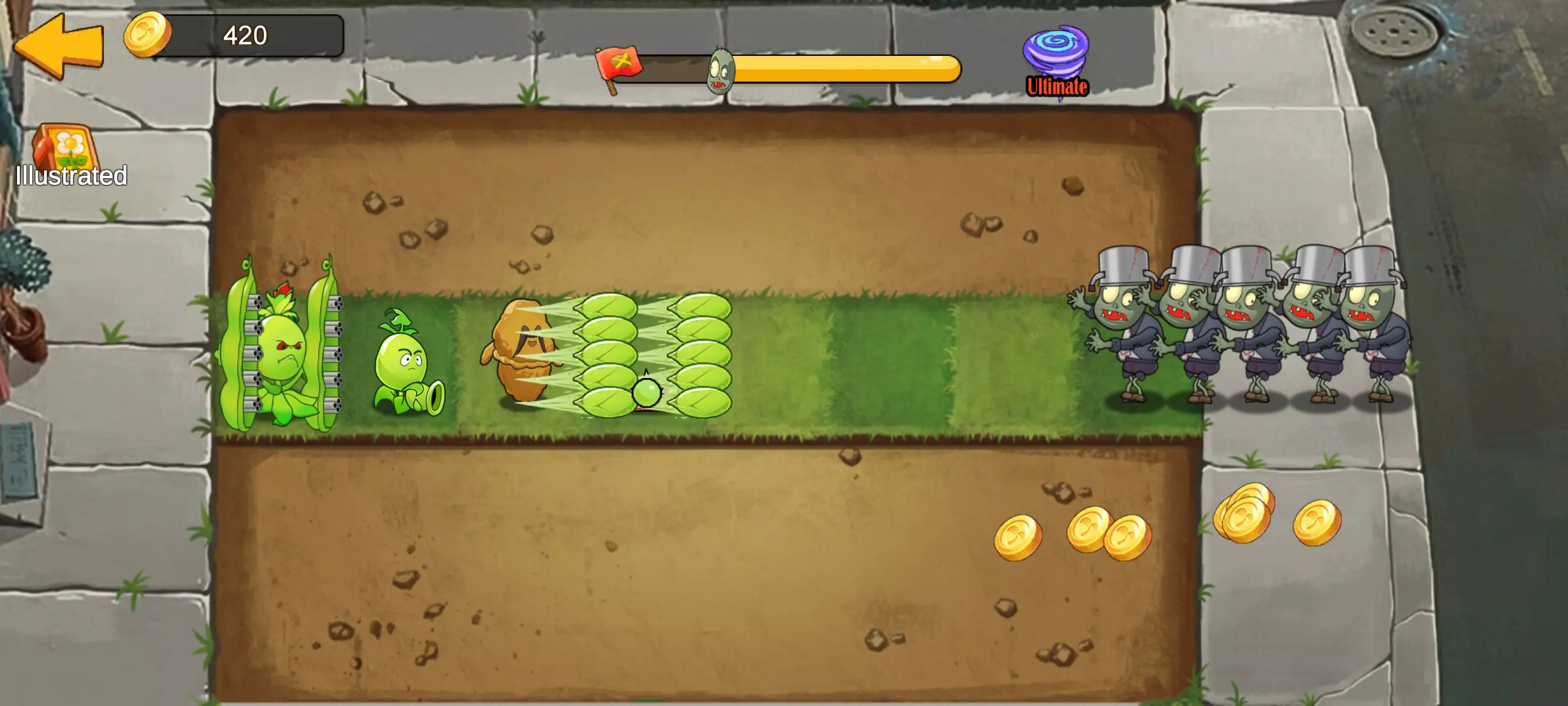 Merge Plants – Defense Zombies Ekran Görüntüsü 3