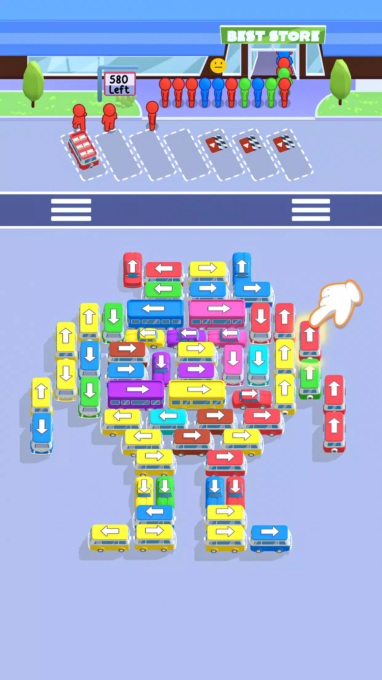 Schermata Bus Jam: Traffic Puzzle 1