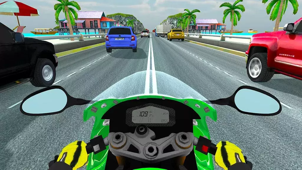 Highway Traffic Rider - 3D Bik应用截图第3张