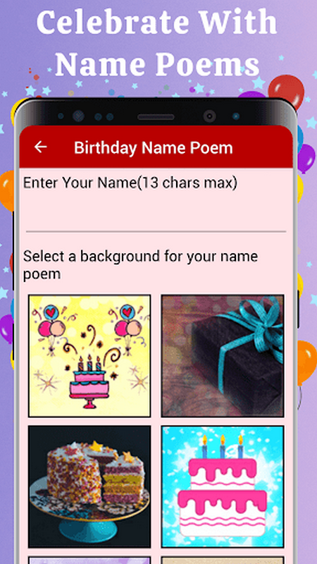 Birthday Cards & Messages Wish Ảnh chụp màn hình 3