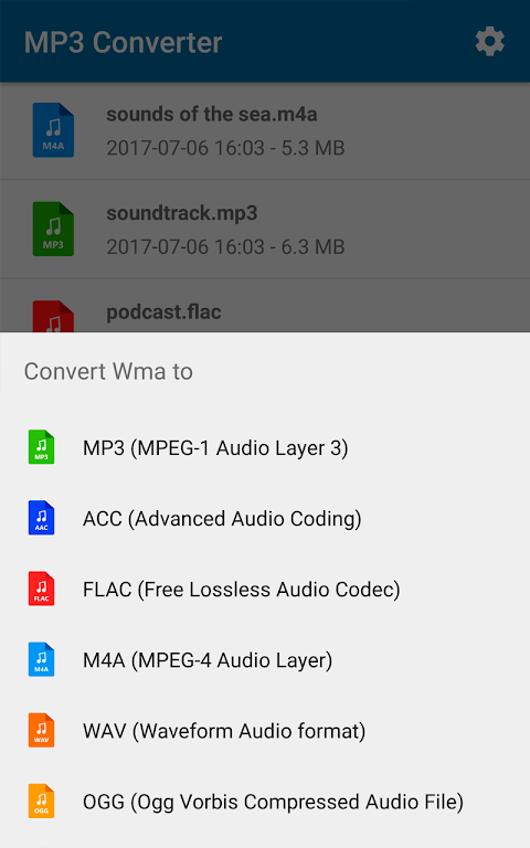 MP3 Converter Edit Music files ภาพหน้าจอ 2