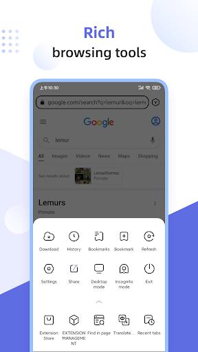 Lemur Browser - extensions應用截圖第4張