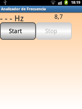 Frequency Analyzer Zrzut ekranu 3