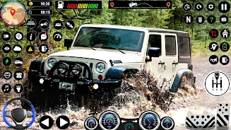 Offroad Car Driving Jeep Games Скриншот 1