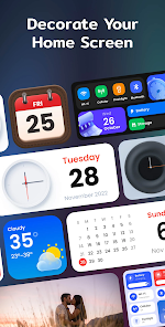 Color Widgets, Theme: iWidgets Screenshot 1