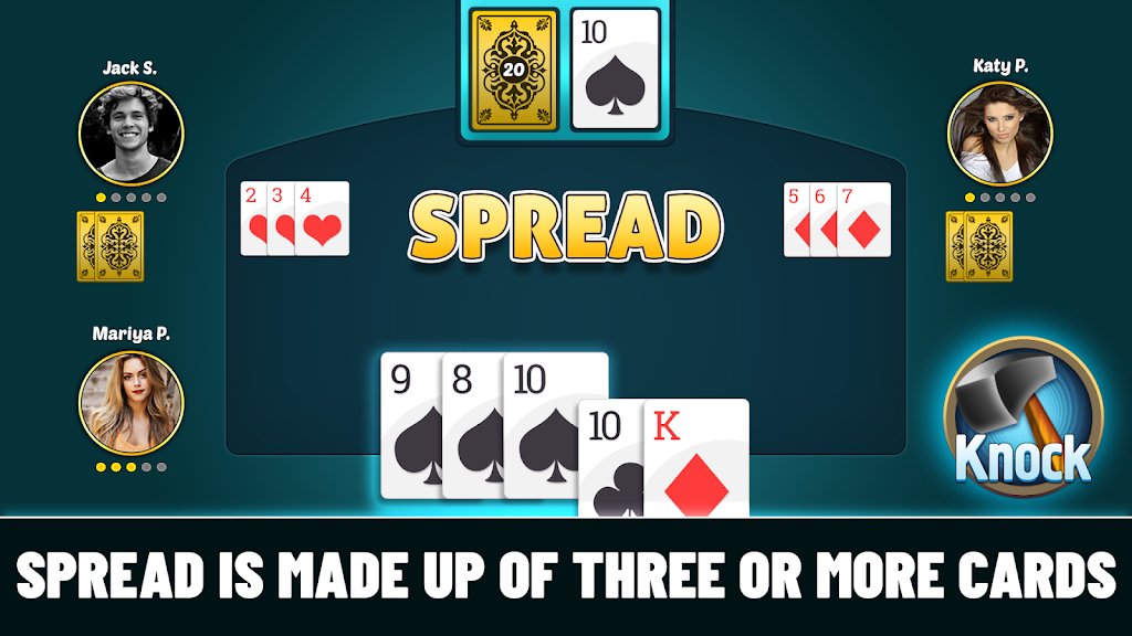 Tonk – Rummy Card Game Скриншот 2