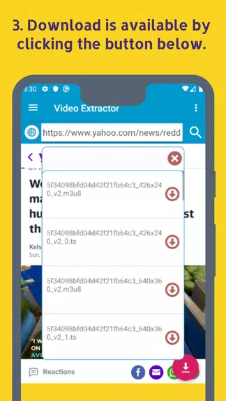 Video Extractor Tangkapan skrin 4