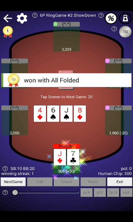 Holdem NL Championship Screenshot 2