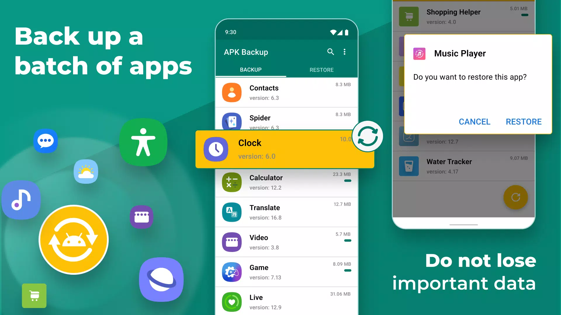 APK Backup 스크린샷 1