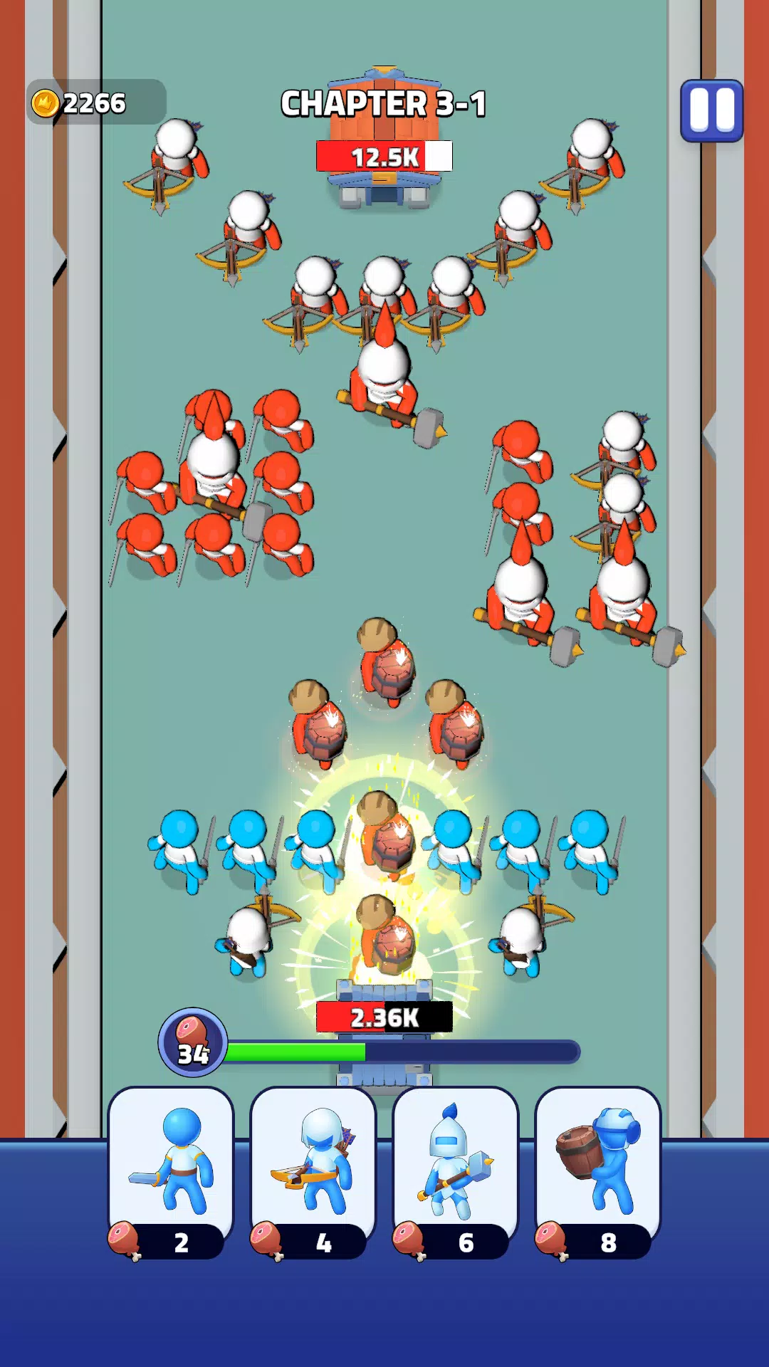 Warrior Clash Zrzut ekranu 4