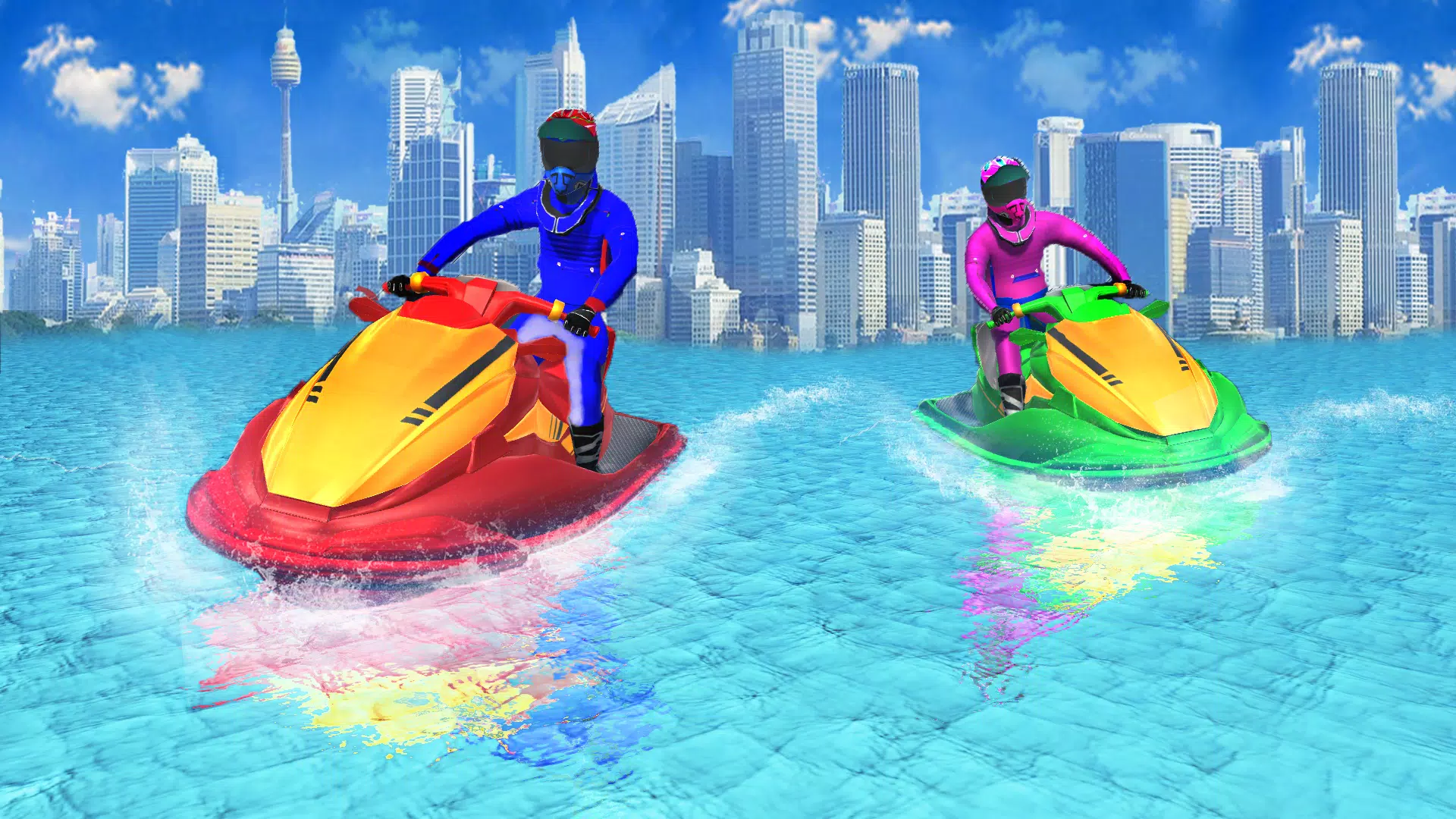 Jet Ski Games Boat Racing Game स्क्रीनशॉट 2