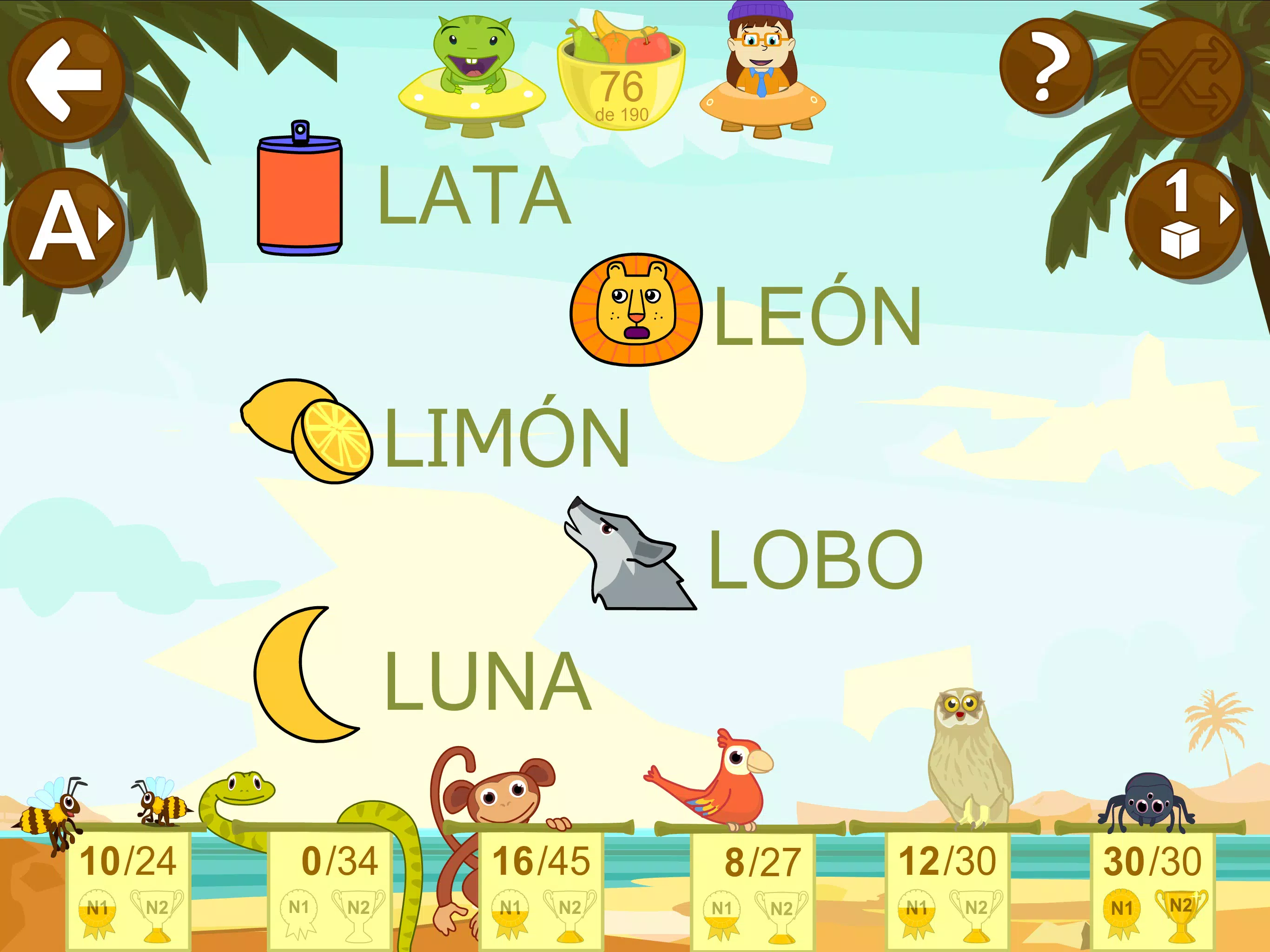 Learn to read Spanish スクリーンショット 2