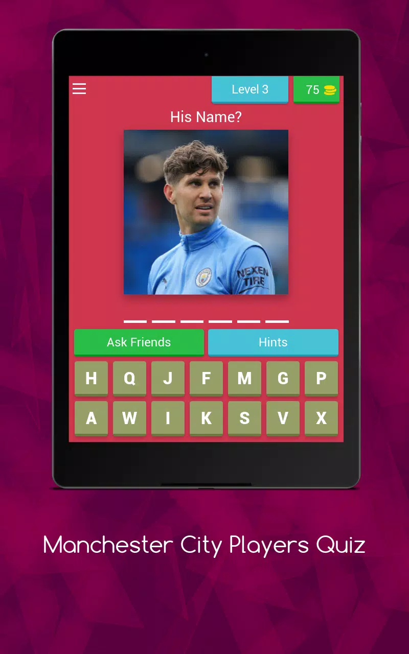 Manchester City Player's Quiz Screenshot 4