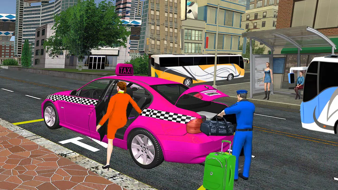 City Taxi Games-Taxi Car Games应用截图第4张