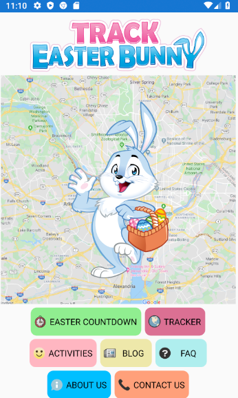 The Easter Bunny Tracker Screenshot 1