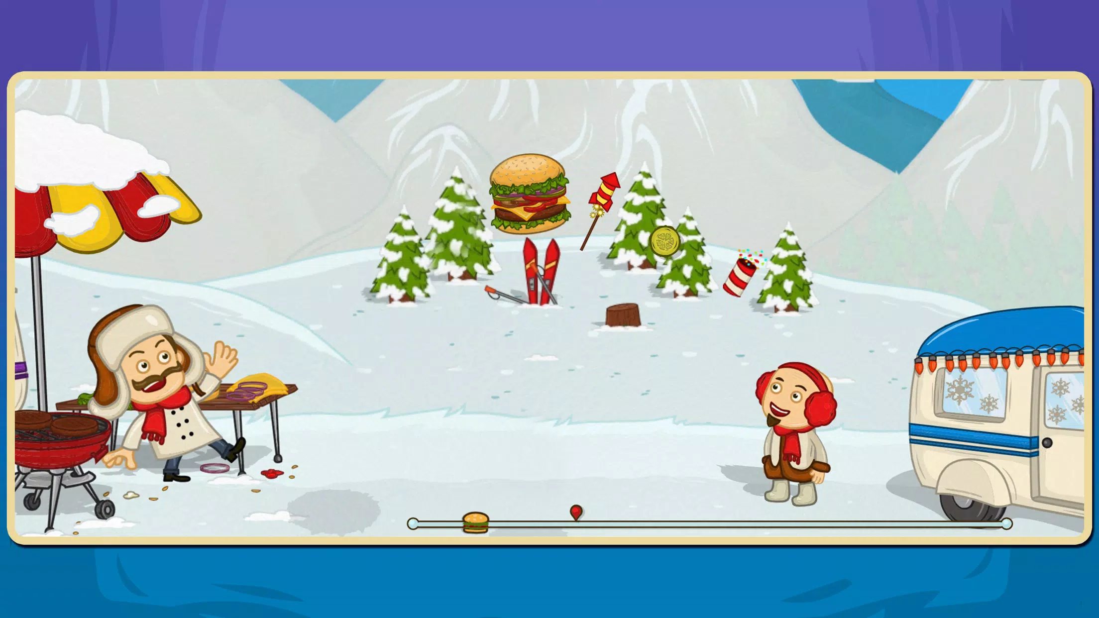 Mad Burger 2: Xmas edition Ekran Görüntüsü 1