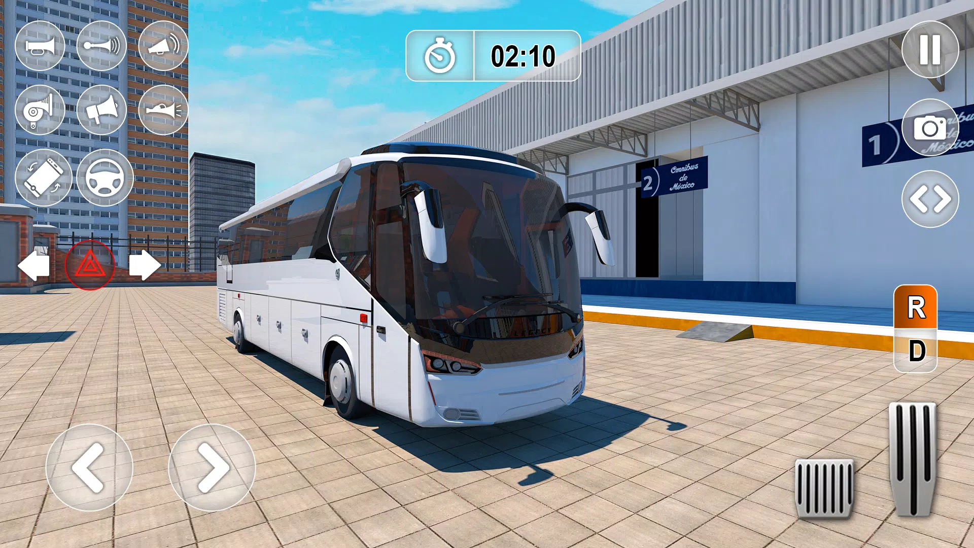 Bus Driving Games 3d Simulator Скриншот 3