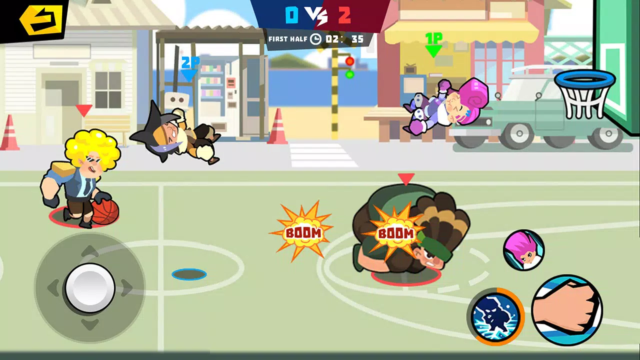 Combat Basketball- Sharp War Screenshot 4