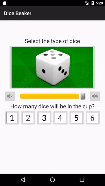 Dice Beaker Ekran Görüntüsü 1