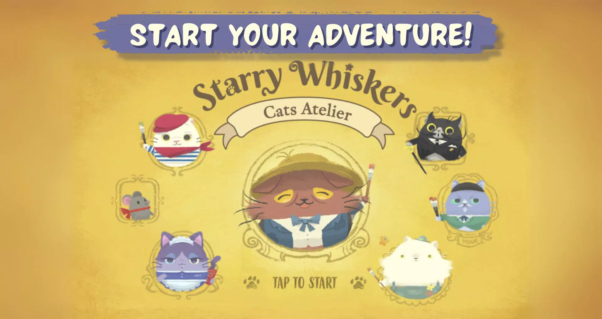 Starry Whiskers Schermafbeelding 1