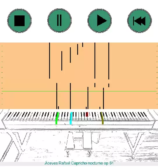 Virtual Pianola Capture d'écran 1