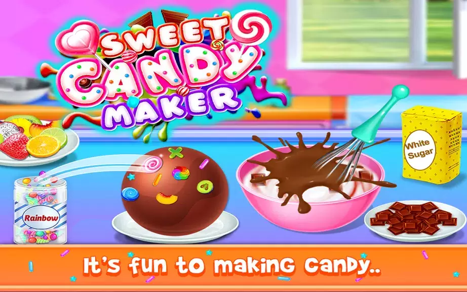 Sweet Candy Maker - Candy Game ภาพหน้าจอ 2