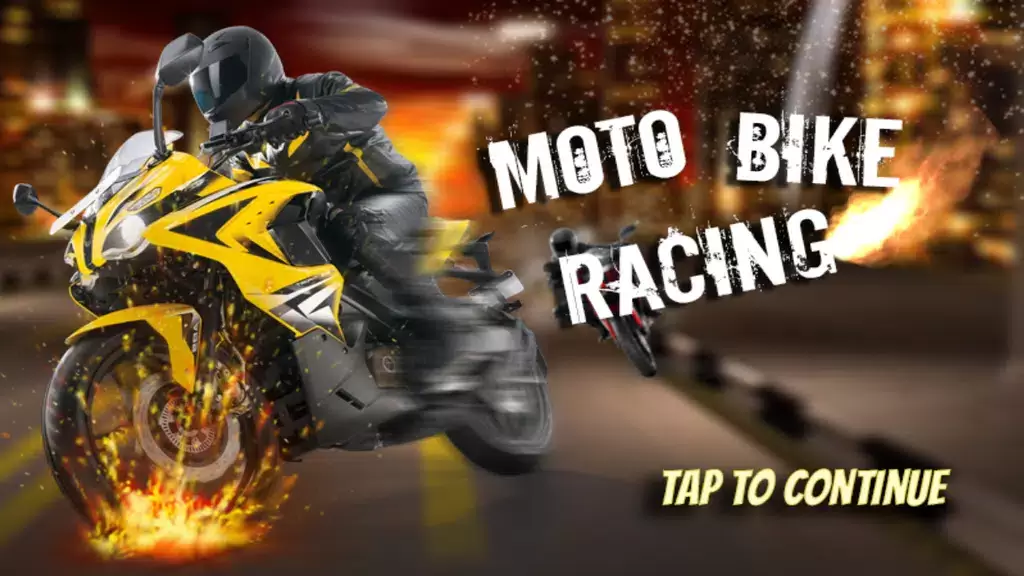 Moto Bike Racing ဖန်သားပြင်ဓာတ်ပုံ 1