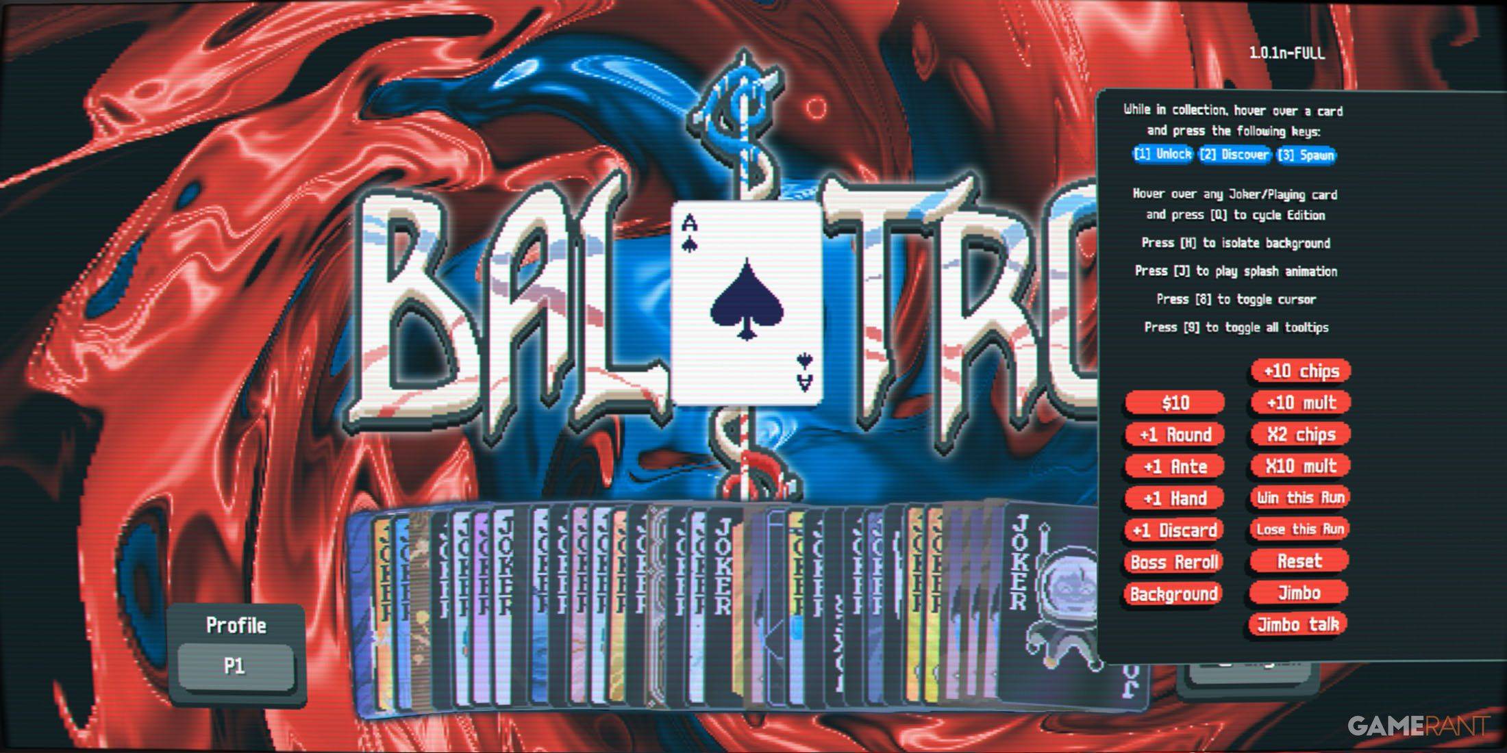 Balatro တွင် Cheats ကိုအသုံးပြုနည်း (Debug Menu လမ်းညွှန်)