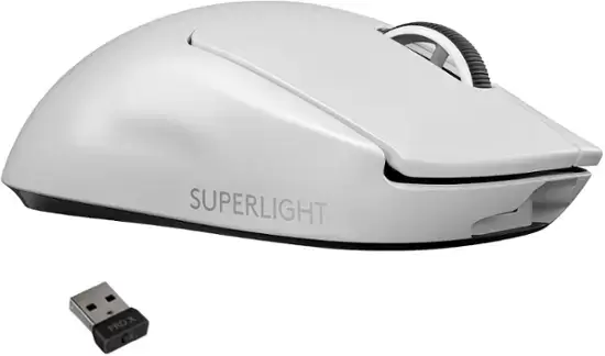 Logitech - Pro X Superlight Lightweight Wireless Optical Gaming Mouse