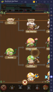 Guide of Mushroom Class Guide - เรียนรู้เกี่ยวกับวิวัฒนาการทั้งหมด