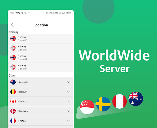 Norway VPN - Norwegian IP Fast Screenshot 3