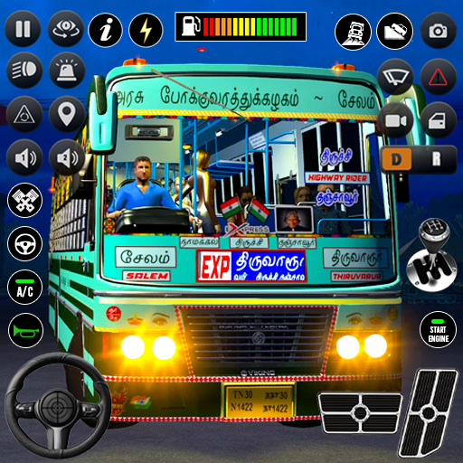 Real Passenger Bus Driving Sim Screenshot 1