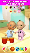 Talking Baby Twins Newborn Fun Screenshot 1