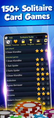 Solitaire Card Games Collection 150+ Solitaire Games應用截圖第1張