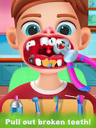 Dentist Doctor Hospital Games 스크린샷 1