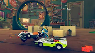 Blocky Toy Car Crash Online Скриншот 1