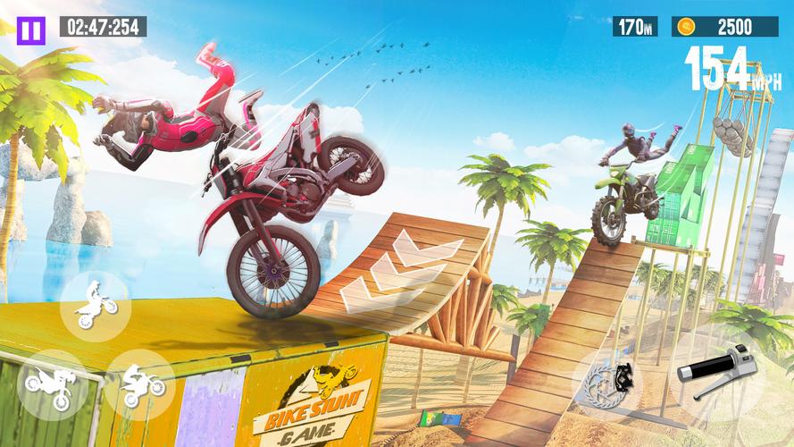 Bike Games 3D: Bike Stunt Game 스크린샷 2